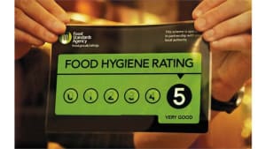 Our food hygiene rating